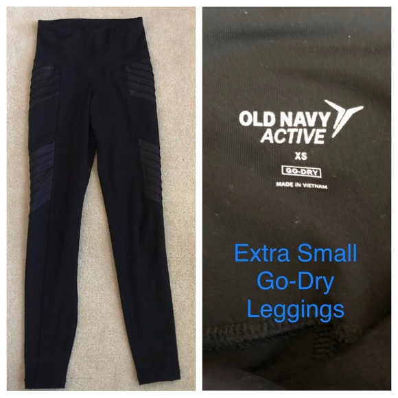 4 Pair Bundle of Navy Active Go Dry Leggings, Good Condition, Smoke Free Home - Picture 2 of 3